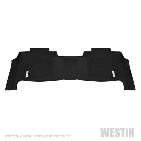 Westin 2016-2019 Nissan Titan/Titan XD w/Bucket Seats Wade Sure-Fit Floor Liners 2nd Row - Black - 72-113100