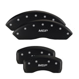 MGP 4 Caliper Covers Engraved Front & Rear MGP Red finish silver ch - 36021SMGPRD