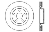 StopTech Drilled Sport Brake Rotor - 128.62114L