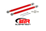 BMR 16-17 6th Gen Camaro Rear Double Adj. Rod Ends Toe Rods - Red - TR007R