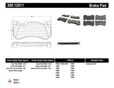 StopTech Performance Brake Pads - 309.12911