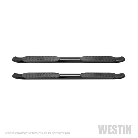 Westin 2015-2018 Ford F-150 SuperCrew PRO TRAXX 4 Oval Nerf Step Bars - Black - 21-23945