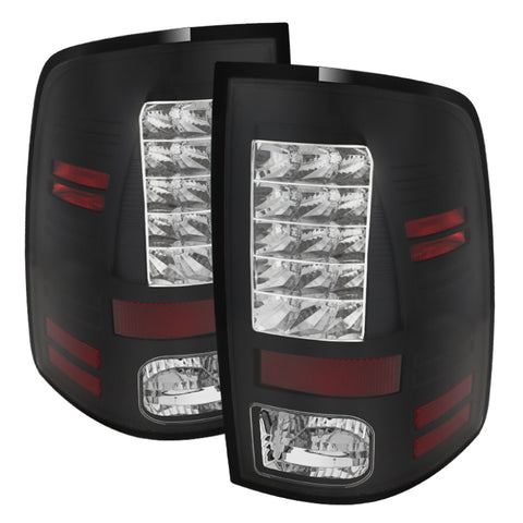 Spyder Dodge Ram 1500 13-14/Ram 2500 13-14 LED Tail Lights LED Model only - Blk ALT-YD-DRAM13-LED-BK - 5077530