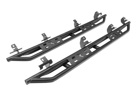 Rampage 20-22 Jeep Gladiator SRS Sidebar Rock Crawler Steps - Black - 88736