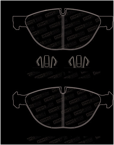 StopTech Street Brake Pads - Front - 308.13810