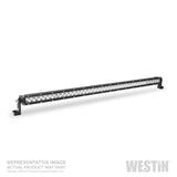 Westin Xtreme LED Light Bar Low Profile Single Row 40 inch Flex w/5W Cree - Black - 09-12270-40S