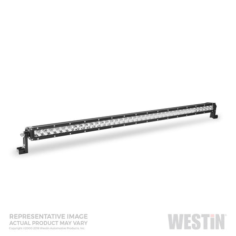 Westin Xtreme LED Light Bar Low Profile Single Row 40 inch Flex w/5W Cree - Black - 09-12270-40S