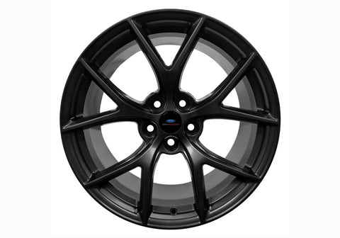 Ford Racing 15-20 Mustang19x10.5in & 19x11in Wheel Kit w/TPMS - Matte Black - M-1007K-DC19XMB