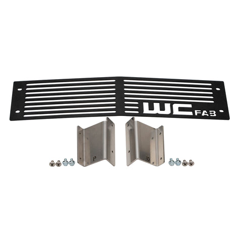 Wehrli 15-19 Chevrolet Silverado HD 6.6L LML/L5P Duramax Bumper Grille - Flat Black - WCF100290-FB