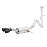 Mishimoto 14-16 Ford Fiesta ST 1.6L 2.5in Stainless Steel Cat-Back Exhaust w/ Black Tips - MMEXH-FIST-14BK