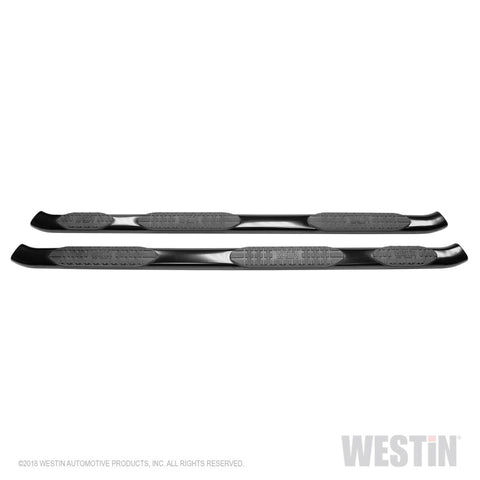 Westin 2017-2018 Ford F-250/350 SuperCab (8ft Bed) PRO TRAXX 5 WTW Oval Nerf Step Bars - Black - 21-534675