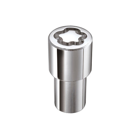 McGard Wheel Lock Nut Set - 4pk. (Long Shank Seat) M12X1.5 / 13/16 Hex / 1.75in. Length - Chrome - 22158