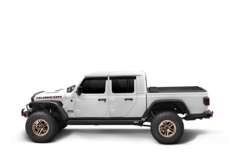 Rugged Ridge 20-22 Jeep Gladiator w/o Trail Rail Sys Armis Tonneau Cover w/Max Track - Tex. Blk - 13550.36