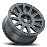 ICON Ricochet 17x8 5x4.5 38mm Offset 6in BS Satin Black Wheel - 7017806560SB