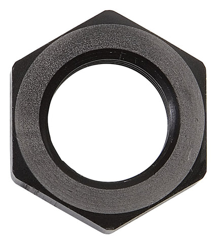 Russell Performance -8 AN Bulkhead Nuts 3/4in -16 Thread Size (Black) - 661903