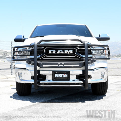 Westin 19-21 Ram 1500 Classic (Excl Rebel) Sportsman X Grille Guard - Textured Black - 40-33545