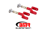 BMR 79-04 Fox Mustang Upper Control Arms On-Car Adj. Rod Ends - Red - UTCA041R