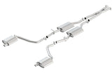 Borla 2015 Dodge Challenger 3.6L V6 ATAK Catback Exhaust No Tips Factory Valance - 140650