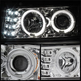 Spyder Chevy Colorado 04-12 Projector Headlights Halogen- LED Halo Chrm PRO-YD-CCO04-HL-C - 5074157