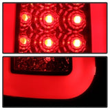 Spyder 97-03 Ford F150 Stylsd. F250 V3 Lght Bar LED Tail Lights - Blk Smk ALT-YD-FF15097V3-LBLED-BSM - 5084248