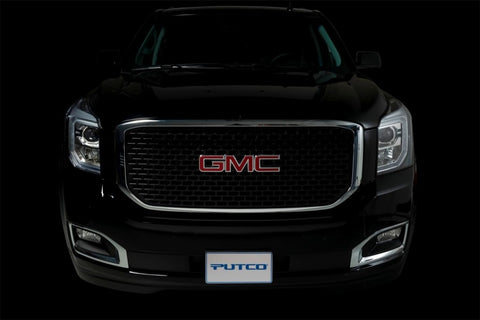 Putco 15-20 GMC Yukon XL - Liquid 3D Slot / Black Denali Style Lighted Boss Grille - 270519B