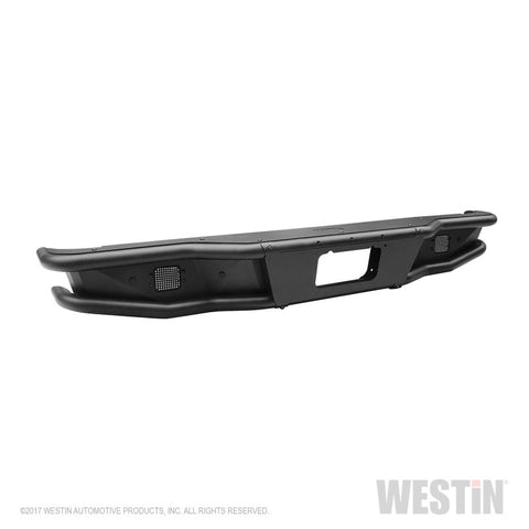 Westin 2016-2018 Chevrolet Silverado 1500 Outlaw Rear Bumper - Textured Black - 58-81005