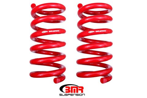 BMR 15-17 S550 Mustang Rear Handling Version Lowering Springs - Red - SP085R