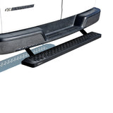 Westin Ford Transit Van 150/250/350 (Single 54in. Pass Door) Grate Steps Running Boards - Tex. Blk - 27-81015