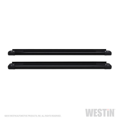 Westin SG6 LED Black Aluminum Running Boards 89.5in - 27-65745