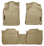 Husky Liners 10-13 Lexus RX350/RX450h WeatherBeater Tan Front & 2nd Seat Floor Liners - 99553