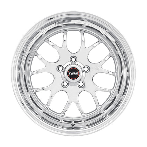 Weld S77 20x9 / 5x5in BP / 5.8in. BS Polished Wheel (High Pad) - Non-Beadlock - 77HP0090C58A