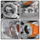 Spyder Dodge Ram 1500 02-05/Ram 2500 03-05 Projector Headlights LED Halo LED Chrm PRO-YD-DR02-HL-C - 5009982