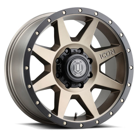 ICON Rebound 20x9 8x180 12mm Offset 5.5in BS Bronze Wheel - 1820908955BR