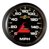 Autometer Ultra-Lite II 5 Inch 160 MPH FSE Programmable Speedometer - 4989