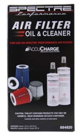 Spectre Accucharge Kit for HPR Filters - Clear - 884820