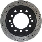 StopTech Slotted & Drilled Sport Brake Rotor - 127.44175L