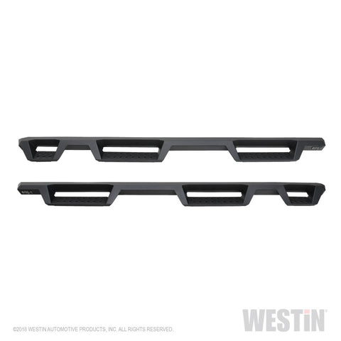 Westin 19-20 Ram 1500 5.5ft bed (Excludes 1500 Classic) HDX Drop W2W Nerf Step Bars - Textured Black - 56-534705