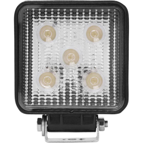 Westin LED Work Utility Light Square 4.5 inch x 5.4 inch Spot w/3W Epistar - Black - 09-12210A