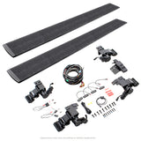 Go Rhino 09-14 Ford F-150 Super Cab 4dr E-BOARD E1 Electric Running Board Kit - Bedliner Coating - 20412680T