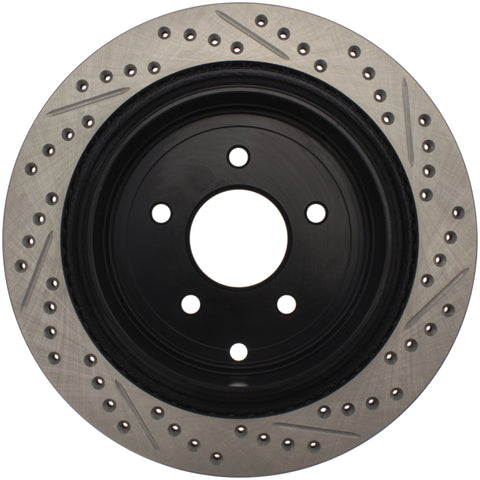 StopTech Slotted & Drilled Sport Brake Rotor - 127.42078R