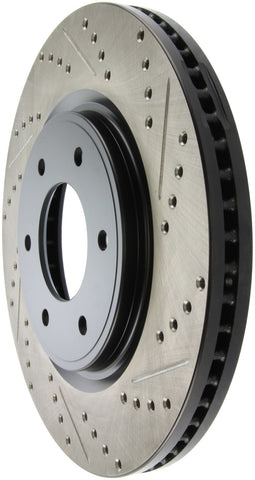 StopTech Slotted & Drilled Sport Brake Rotor - 127.42099L