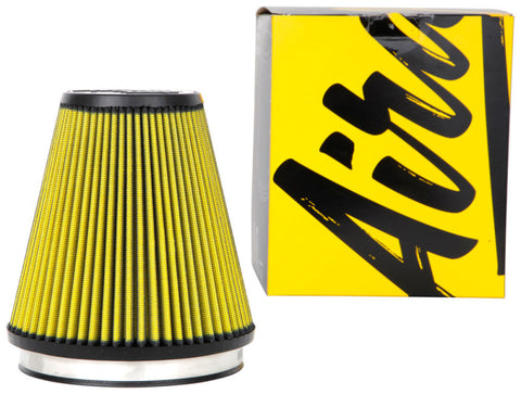 Airaid Universal Air Filter - Cone 6in Flange x 7in Base x 4-3/8in Top x 7in Height - Synthamax - 705-495