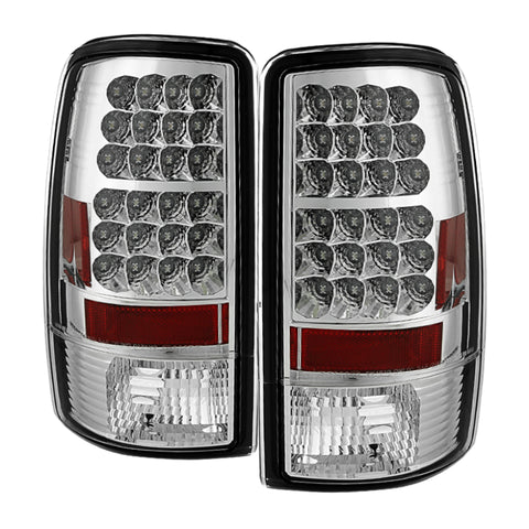 Spyder Chevy Suburban/Tahoe 1500/2500 00-06/GMC Yukon LED Tail Lights Chrome ALT-YD-CD00-LED-C - 5001535