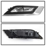 Spyder 17-18 Ford Fusion OEM Fog Lights w/ Switch & Cover - Clear (FL-FFUS17-C) - 5085405