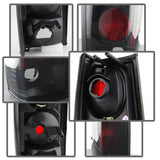 Spyder Nissan Hardbody 86-97 Euro Style Tail Lights Black Smoke ALT-YD-NH86-BSM - 5078216