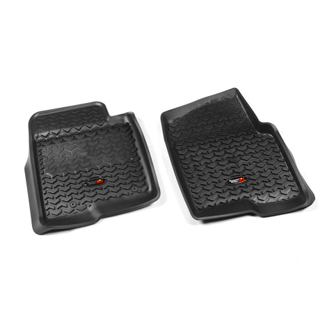 Rugged Ridge Floor Liner Front Black 2011-2014 Ford F-150 / Raptor Regular / Extended / Super Crew - 82902.31