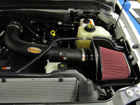 Airaid 08-10 Ford F-250/350 5.4L CAD Intake System w/ Tube (Dry / Red Media) - 401-256