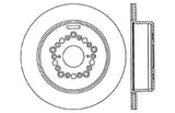 StopTech Power Slot 93-97 Lexus GS Series/95-00 LS400/92-00 SC400 Rear Left Drilled & Slotted Rotor - 127.44084L