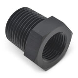 Russell Performance 3/8in Male to 1/8in Female Pipe Bushing Reducer (Black) - 661573