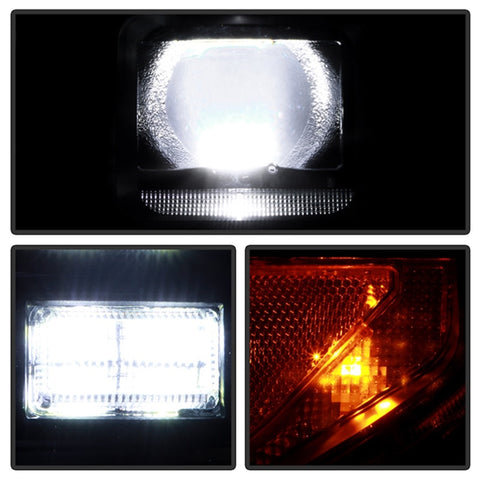 Spyder Apex 14-21 Toyota Tundra High-Power LED Module Headlights - Black (PRO-YD-TTU14V2AP-SBSEQ-BK) - 5088727